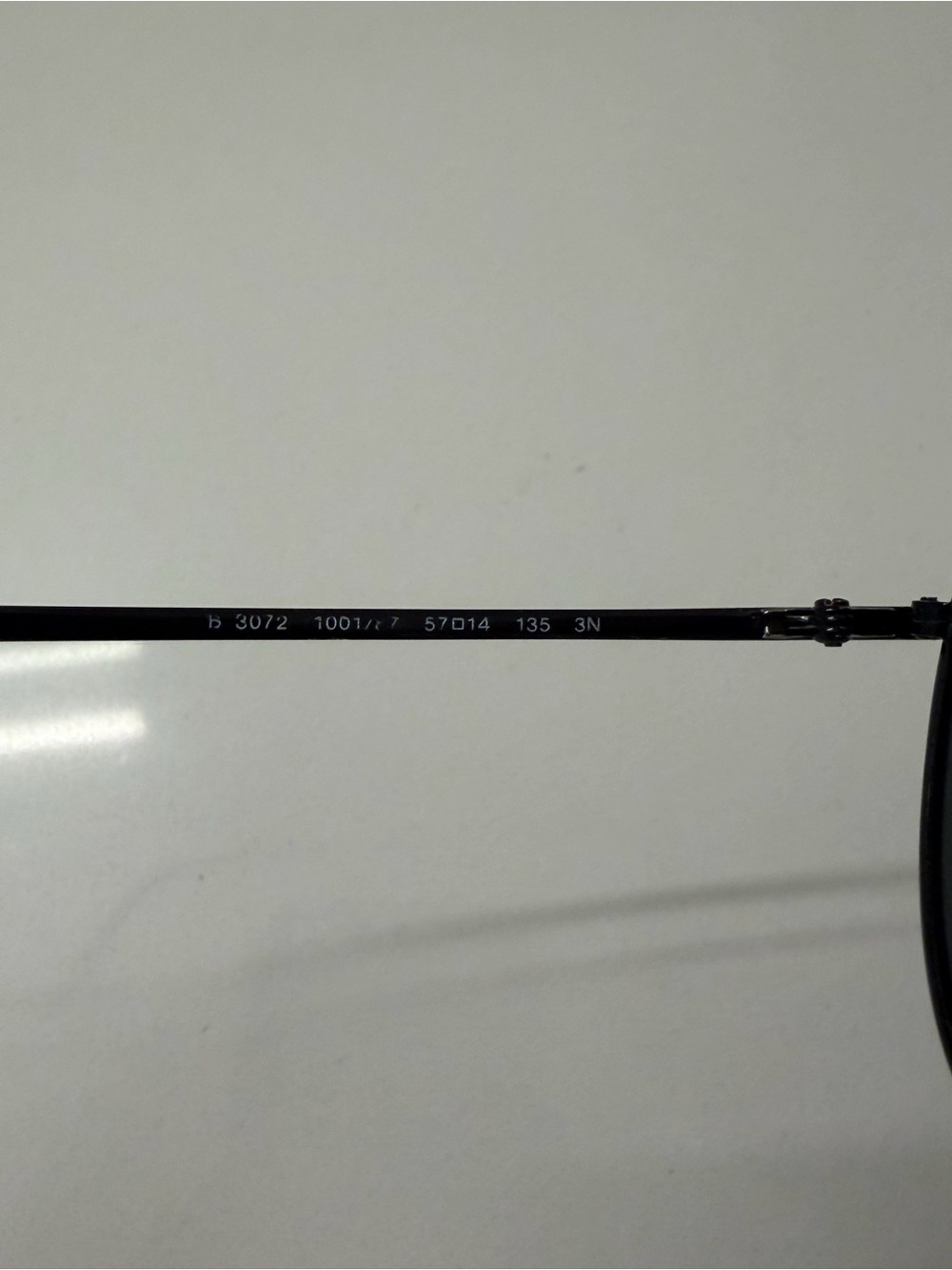 Burberry Black Aviator Sunglasses – Signature Check Detail - Picture 7 of 10
